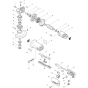 Makita 9528PB Main Assembly