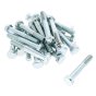 M12 x 80mm Zinc Plated 8.8 Steel Bolt 25 Pack