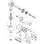 Makita 9565PCV Main Assembly