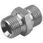 Hydraulic Adaptor 3/4" BSP Male to Male Steel Connector