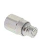 Male Coupling Probe Flat Faced - Thread Size: 1/4" - Body Size: 1/4"