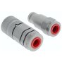 Hydraulic Flat Faced Coupling Set 3/8" BSP