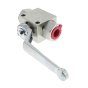 Two Way Ball Valve 500 Bar MWP (Mounting Holes) Body 10 Thread 3/8"