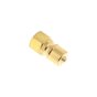 180 Bar Brass ISO B Coupling Male 3/8" Thread Size, Corrosion Resistant