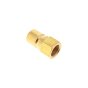 180 Bar Brass ISO B Coupling Male 3/8" Thread Size, Corrosion Resistant