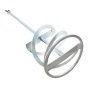 2 Blade Plaster Paddle Mixer 135 x 600mm, M14
