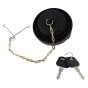 Lockable Filler Cap fits JCB 8014, 8016 - Replaces OEM: 331/11403, 333/C0880, 332/F8215
