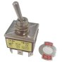Toggle Switch 3PDT - 15A/240V - 9 Terminals - Blade