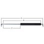 Damper / Gas Strut for Compair 20 Air Compressor
