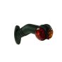 LED 10-30V 45° Right-Hand Red/White/Amber Outline Marker Lamp (MP7723BR)
