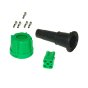 Radex Combination Lamp Green Plug Kit, Pack of 10 (MP804PG)