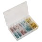 Heat Shrink Terminal Assortment 142pc Blue, Red & Yellow - AB037HT