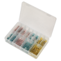Heat Shrink Terminal Assortment 142pc Blue, Red & Yellow - AB037HT