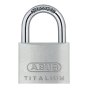 64TI/20 Titalium Padlock 20mm Carded by ABUS - 56361