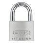 64TI/30 Titalium Padlock 30mm Carded by ABUS - 56363