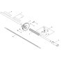 Main Pipe for Shindaiwa AH236S-LW