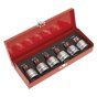Security TRX-Star & Security Spline Socket Bit Set 6pc 3/4"Sq Drive Sealey Part No. AK6218
