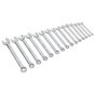 Combination Spanner Set 15pc Metric Sealey Part No. AK63015