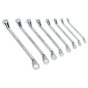 Offset Double End Ring Spanner Set 8pc Metric Sealey Part No. AK6321