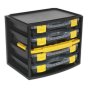 Portable 4 Case Modular Organizer Sealey Part No. AP0709