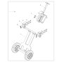 Trolley Assembly for Wacker AP2560e