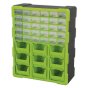 Cabinet Box 39 Drawer - Hi-Vis Green/Black Sealey Part No. APDC39HV