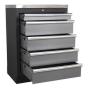 Modular 5 Drawer Cabinet 680mm Sealey Part No. APMS59