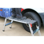 Aluminium Folding Platform 2-Tread EN 14183 Sealey Part No. APS2