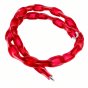 Security Chain in Red Thermowrapped Sheath with Tommy Bar and Locking Collar
