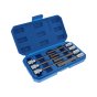 110mm Extra Long 3/8in Square Drive Torx Bit Socket Set 7 Piece - Chrome Vanadium Steel