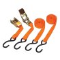Ratchet Tie Down Set 2 Piece 25mm x 4.5m by BlueSpot - 45407