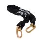 3ft x 10mm Square Link Chain Hardened Steel with Nylon Sheath