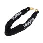 3ft x 10mm Square Link Chain Hardened Steel with Nylon Sheath