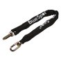 3ft x 10mm Square Link Chain Hardened Steel with Nylon Sheath