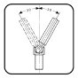 BE-9770 Hexagon Key Set of 9 (1.5-10mm) by Bahco - BE-9770