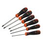 BAHCOFIT Screwdriver Set of 6 Slotted / Phillips / Pozi by Bahco - B219.026