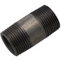 Barrel Nipple 1" BSP Malleable Iron Galvanised Pipe Connector