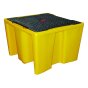 IBC Spill Pallet c/w Removable Platform 145 x 145 x 100cm Capacity 1100Ltr