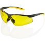 Yale Safety Spectacles Wrap Around Anti Fog Lens EN166 Class 1 F Yellow