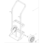Cart Assembly for Wacker BH55