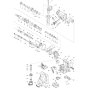 Makita BHR242 Main Assembly