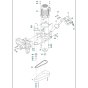 Motor Assembly for BLASTRAC 1-10DS