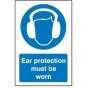 Ear Protection Sign – Blue