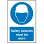 Safety Helmets Sign – Blue