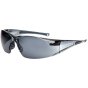 BOLLE Rush Safety Glasses Panoramic View Anti-Static/Fog EN166 1 FT Smoke