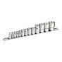 Torx Socket Set of 13 1/4, 3/8 & 1/2in Drive by Britool - E034801