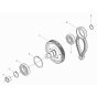 Crank Gear Assembly for Wacker