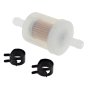 Fuel Filter with Brackets fits Briggs & Stratton 120000 to 220000 Model Engines - Genuine Part - OEM No. 992354