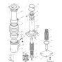 Spring and Guide Unit for BT60