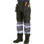 Banbury Multi Pocket Trousers Fully Lined PU Coating Regular Fit Black 40